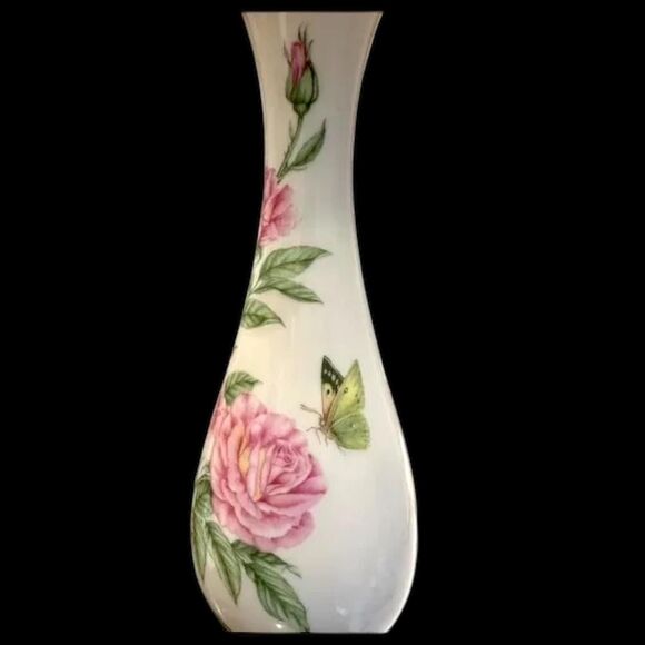 Vintage 1986 Lenox Limited Edition Fine Ivory China Mother's Day Vase - Picture 3 of 10